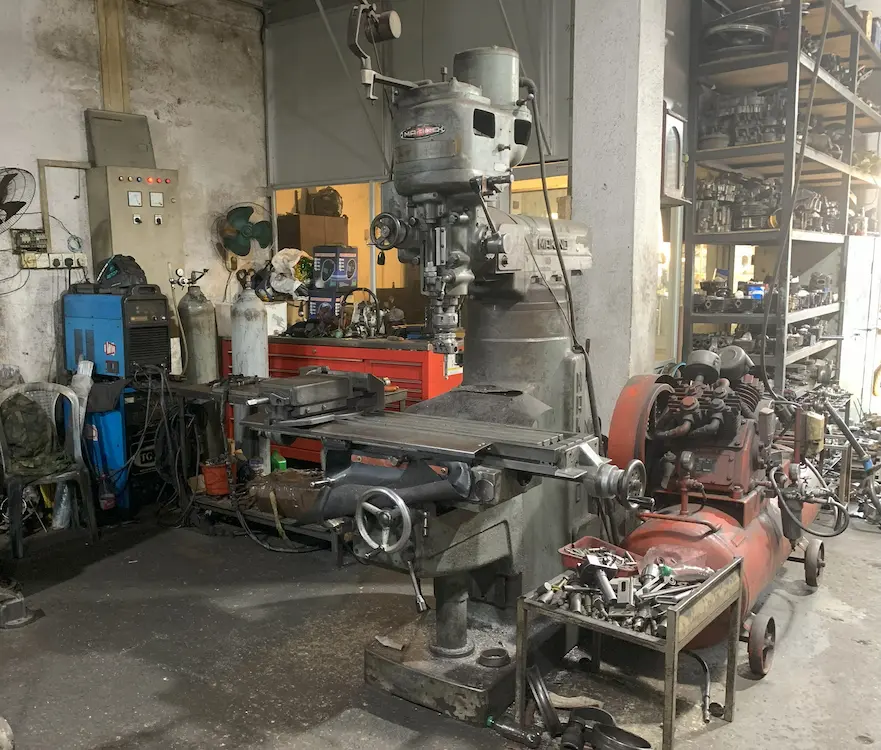 lathe work machine
